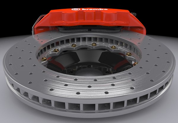 Brembo Brake Disc 3d Model