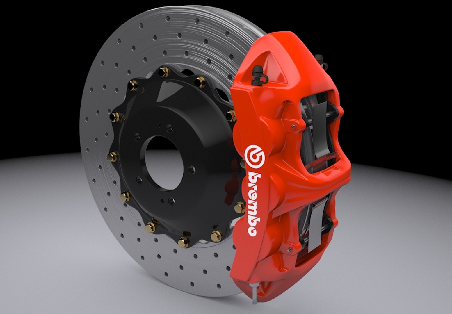 Brembo Brake Disc 3d Model