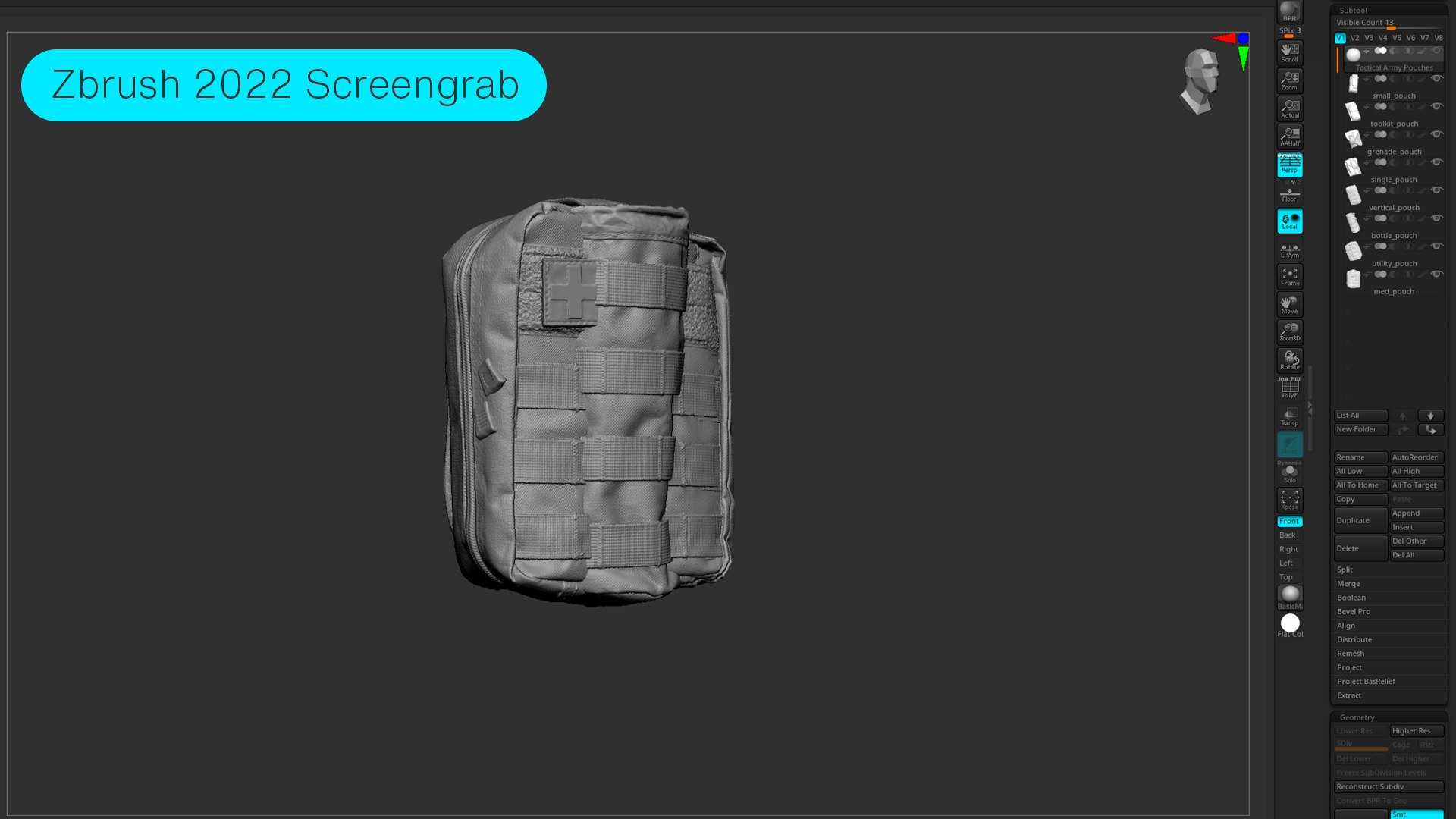 Tactical Army Pouches 3D model https://p.turbosquid.com/ts-thumb/Of/8vPFgH/RW/zbrush01/jpg/1742207745/1920x1080/fit_q87/834a8a02910d883696fe255ae70af18687126c0d/zbrush01.jpg