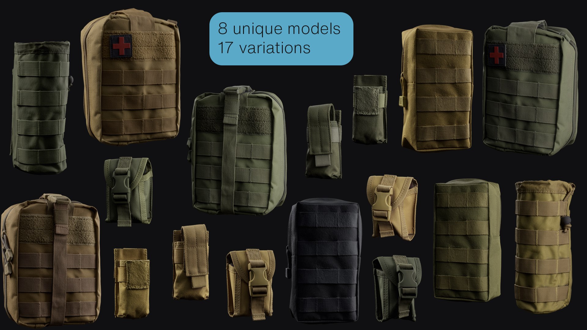 Tactical Army Pouches 3D model https://p.turbosquid.com/ts-thumb/Of/8vPFgH/b6/p09/jpg/1742207714/1920x1080/fit_q87/24d2d0389990212c8e767e5075993921091e30ce/p09.jpg