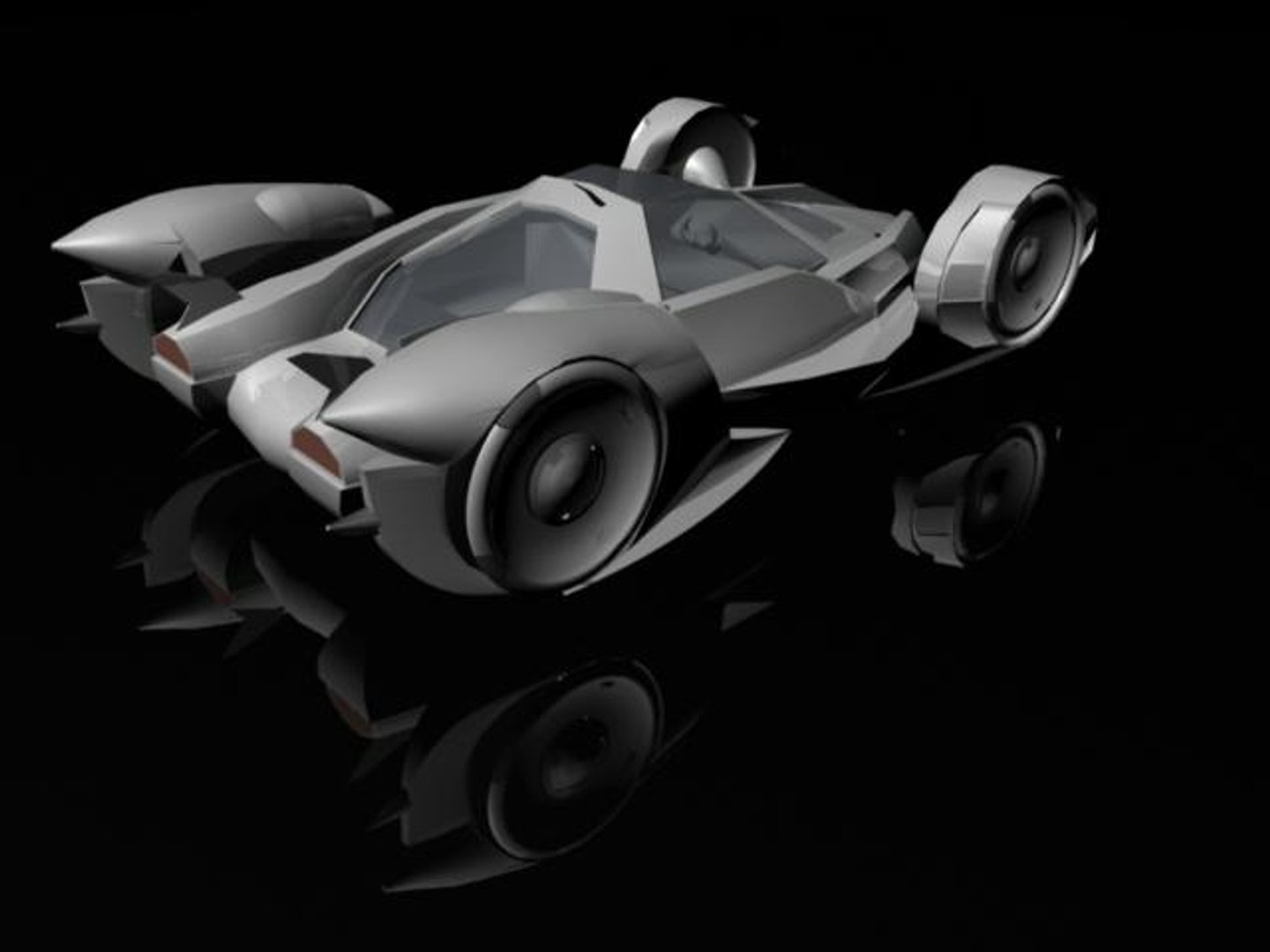 Car Future 3d Model