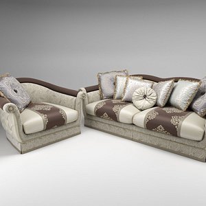 bruno zampa carlos sofa armchair obj