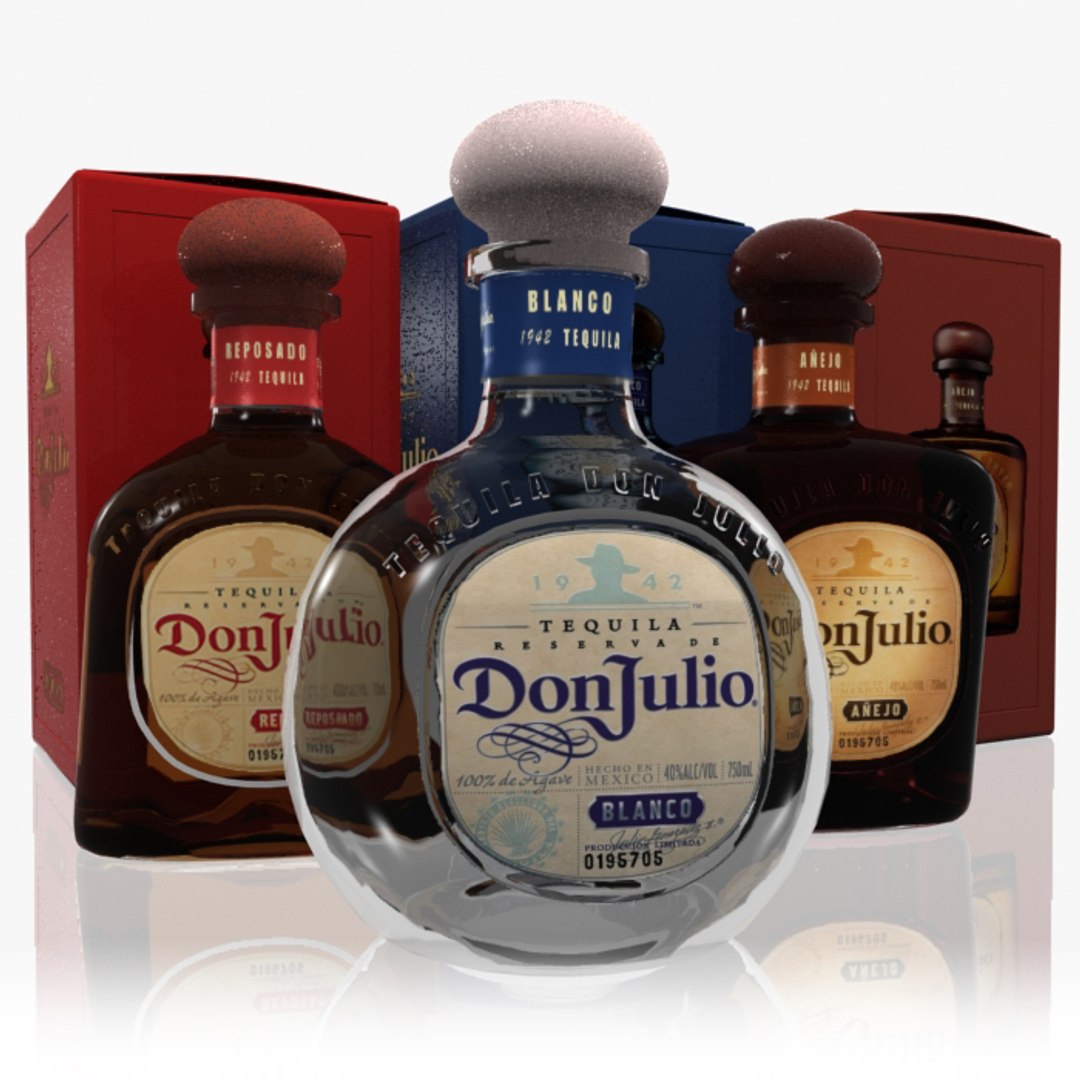 Don Julio 1942 Tequila Bottle 3D model