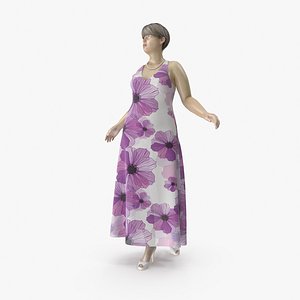 size mannequin 01 pose 3D model