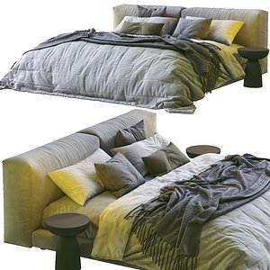 Softwall Bed By Living Divani
