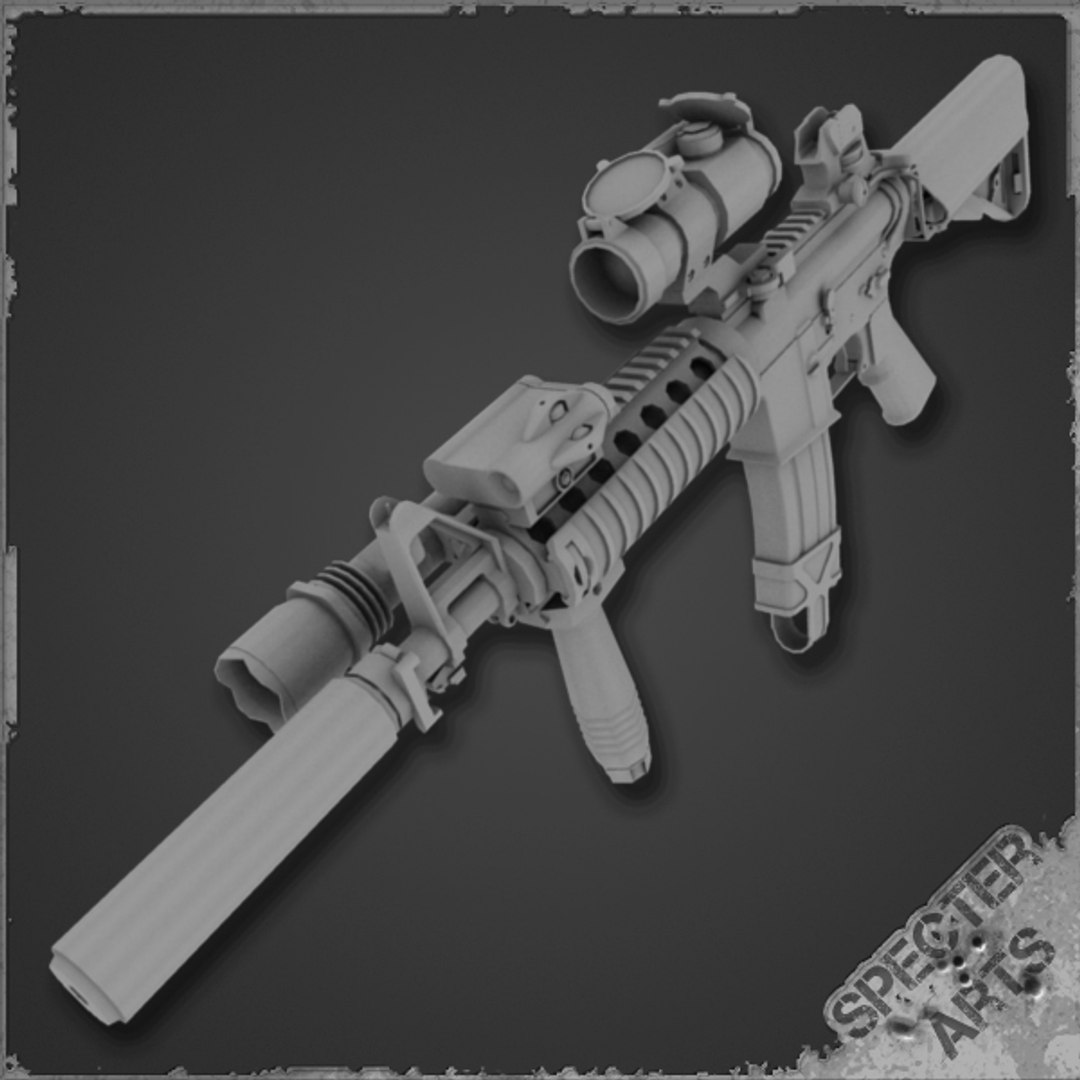3d Rifle Mk18 Mod 0 3d Rifle Mk18 Mod 0