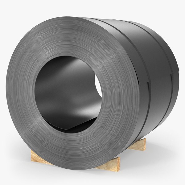 hot rolled steel coil 3D model