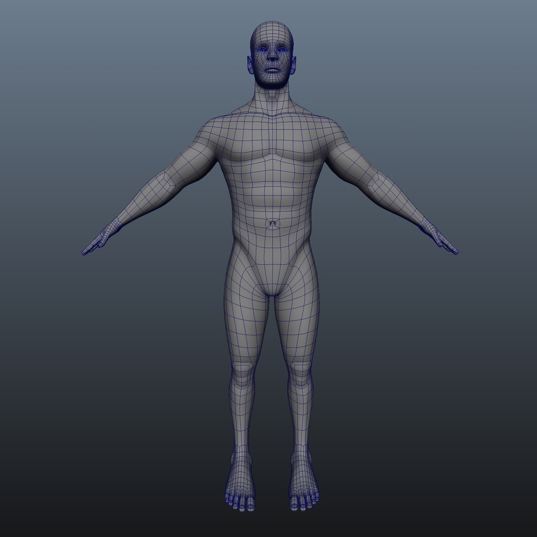 Human Man 3D Model - TurboSquid 1456072