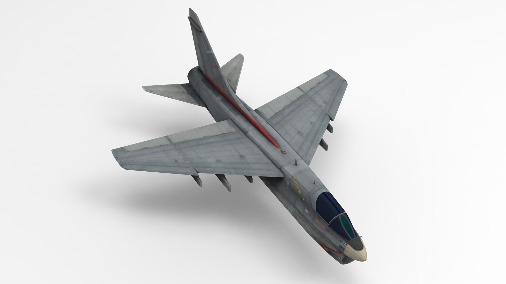 A-7 Corsair II - Lowpoly 3D model https://p.turbosquid.com/ts-thumb/Of/PXqlig/tJ/untitled.1615/jpg/1653030412/1920x1080/fit_q87/843ed20adaf3b33a0970bb75ca6fb59671e7255e/untitled.1615.jpg
