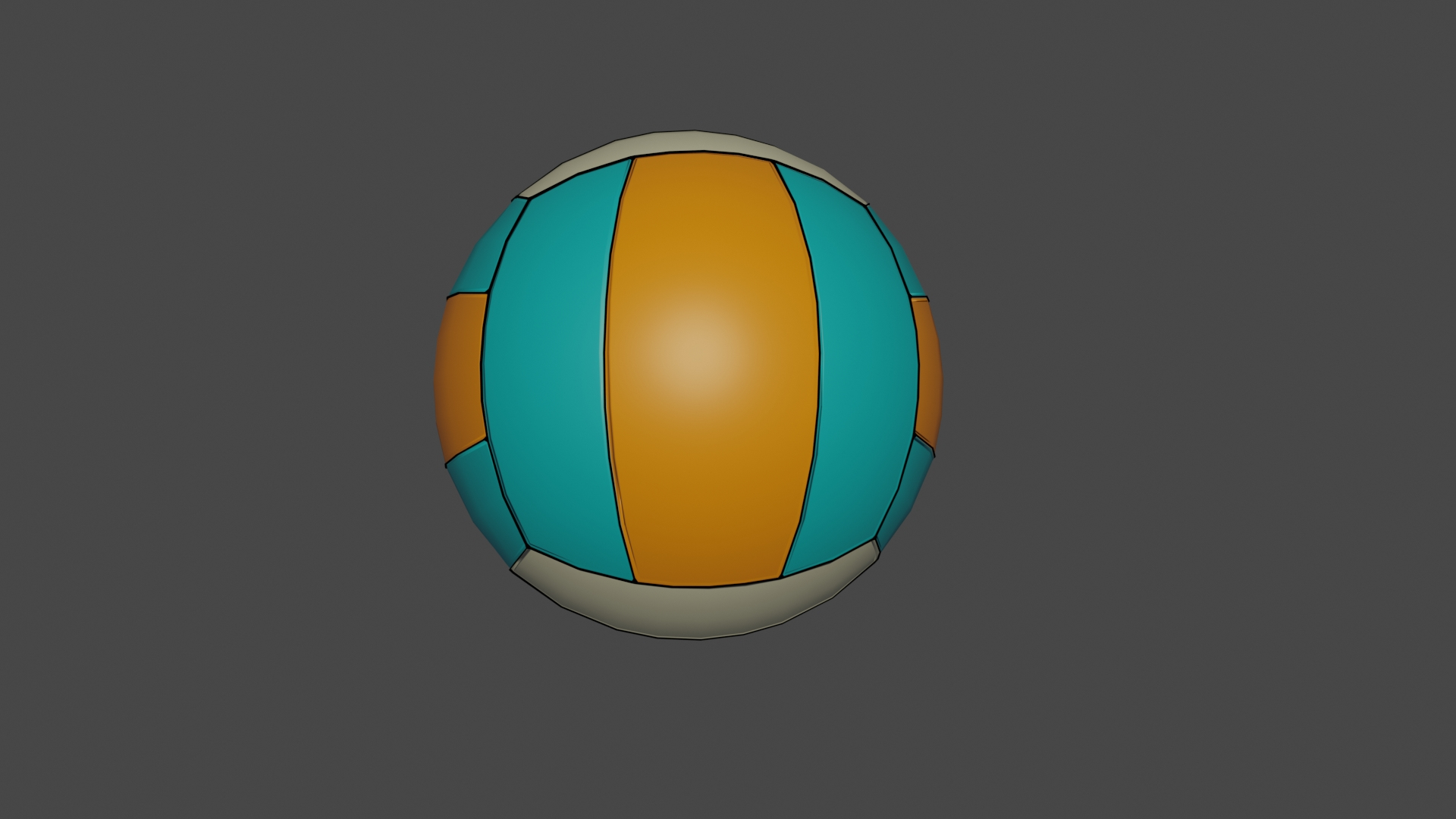 Free Cartoon VolleyBall UNTEXTURED 3D TurboSquid 1970108