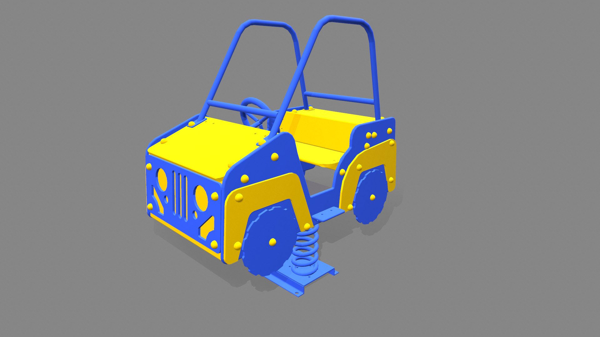 Toy Car For Playground 3D Model - TurboSquid 1880769