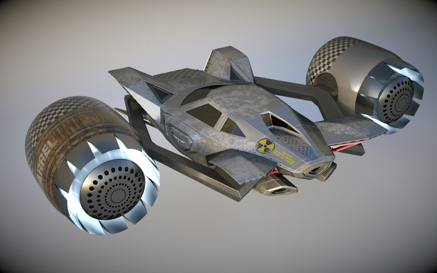 T Jet 3d Model