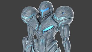 DARK SAMUS - PBR - RIGGED 3D