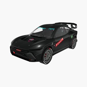3D FC1-X Electric Rallycross SUV Ole Christian Veiby