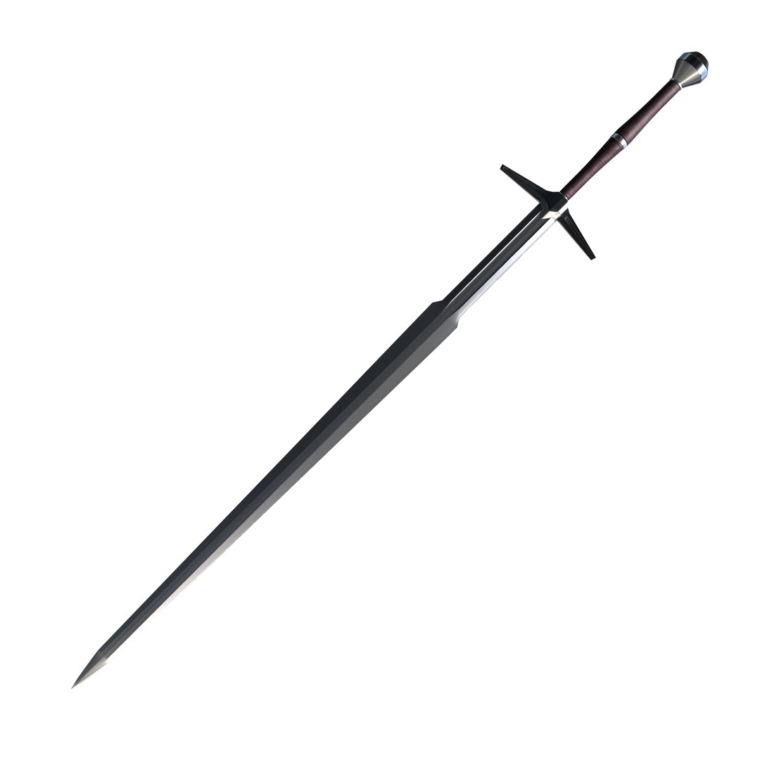 3D LongSword Model - TurboSquid 2220222