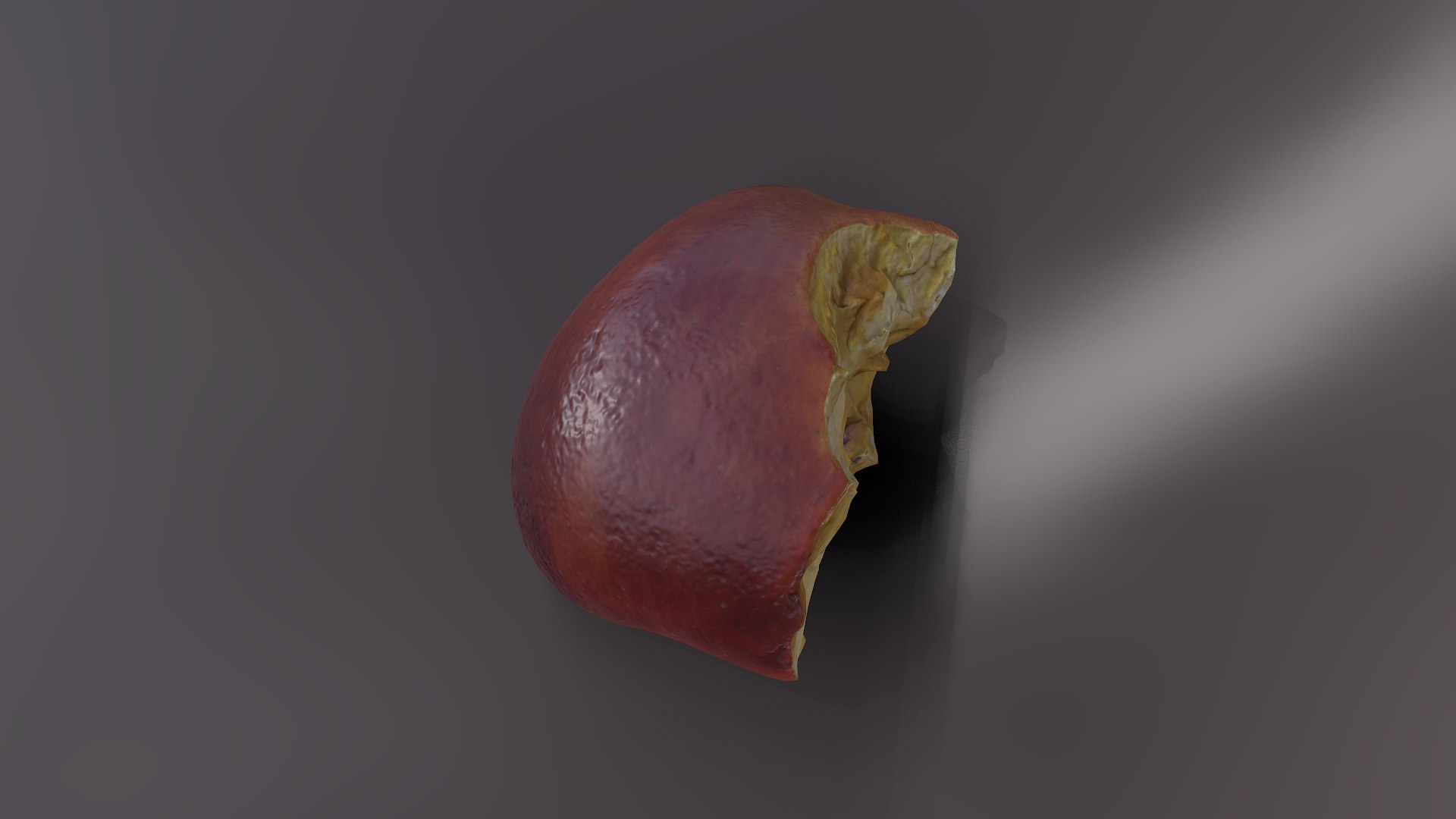 3D Bitten Apple model https://p.turbosquid.com/ts-thumb/Of/oJlTdm/gk/screenshot009/png/1635585150/1920x1080/fit_q87/9f8ce40d4b9b68d8c2a6c90759f3dcc7dcc81b1c/screenshot009.jpg