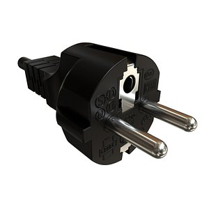 electrical plug 3D model