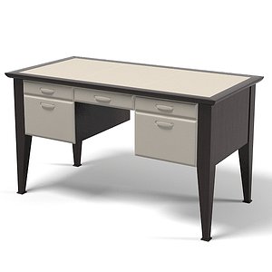 Promemoria Theo Desk Work Table modern contemporary leather designer