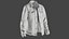 realistic jackets 8 pullover 3D model