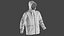 realistic jackets 8 pullover 3D model