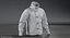 realistic jackets 8 pullover 3D model