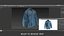 realistic jackets 8 pullover 3D model