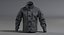 realistic jackets 8 pullover 3D model