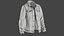 realistic jackets 8 pullover 3D model