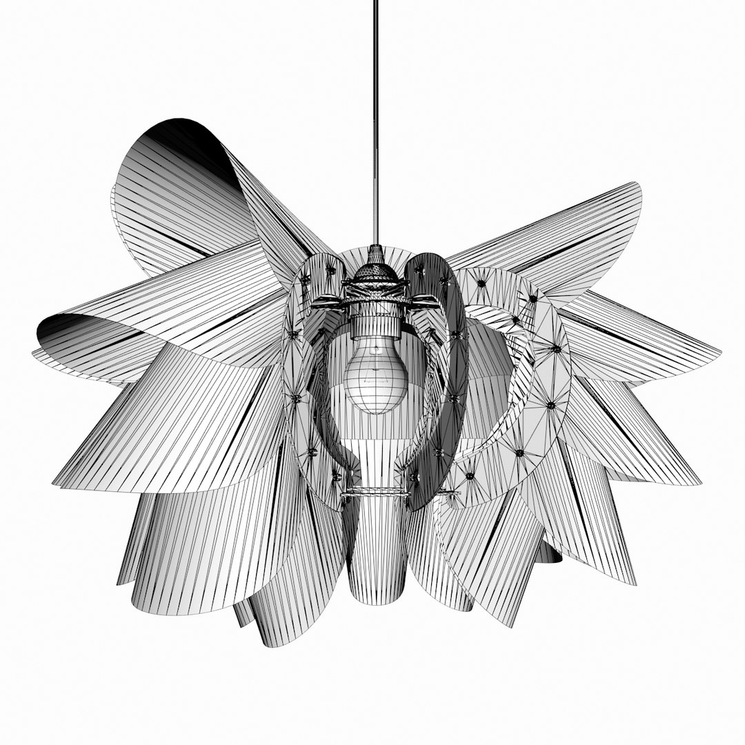 3d Model Knappa Lamp Ikea