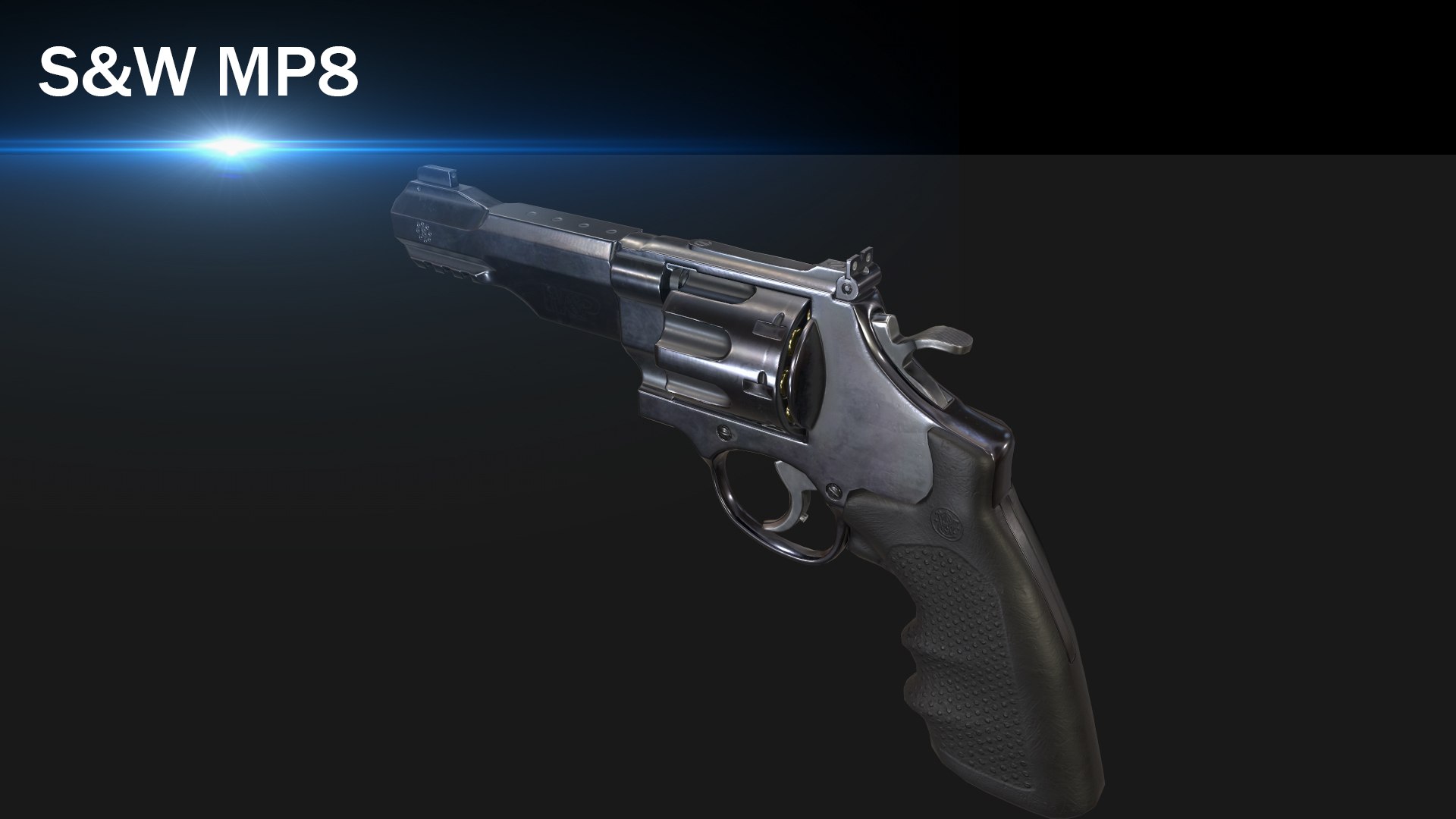 3D S W R8 Revolver Model - TurboSquid 1188958