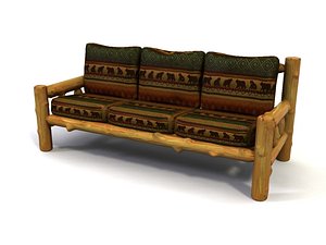 Log Couch