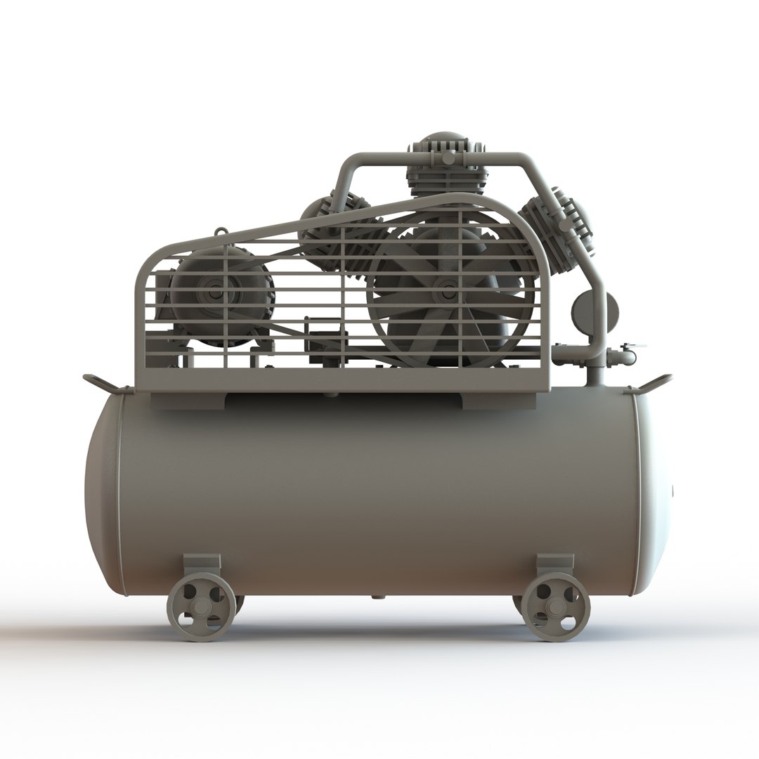 Air Compressor Pump 3D - TurboSquid 2187157