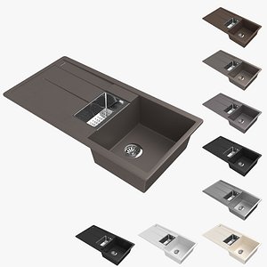 Sink Bianco Metra 6 3D model