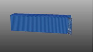 open container 3D model