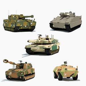 korean military vehicle collection model