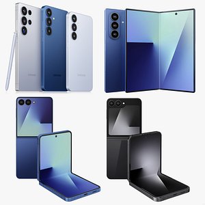 Samsung Galaxy Collection S25 and Flip and Fold 7