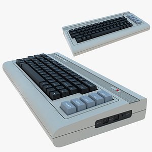 Vintage Keyboard 3D