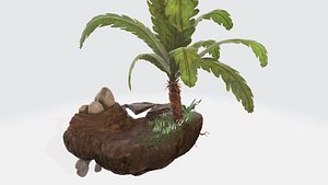 Prehistoric age diorama