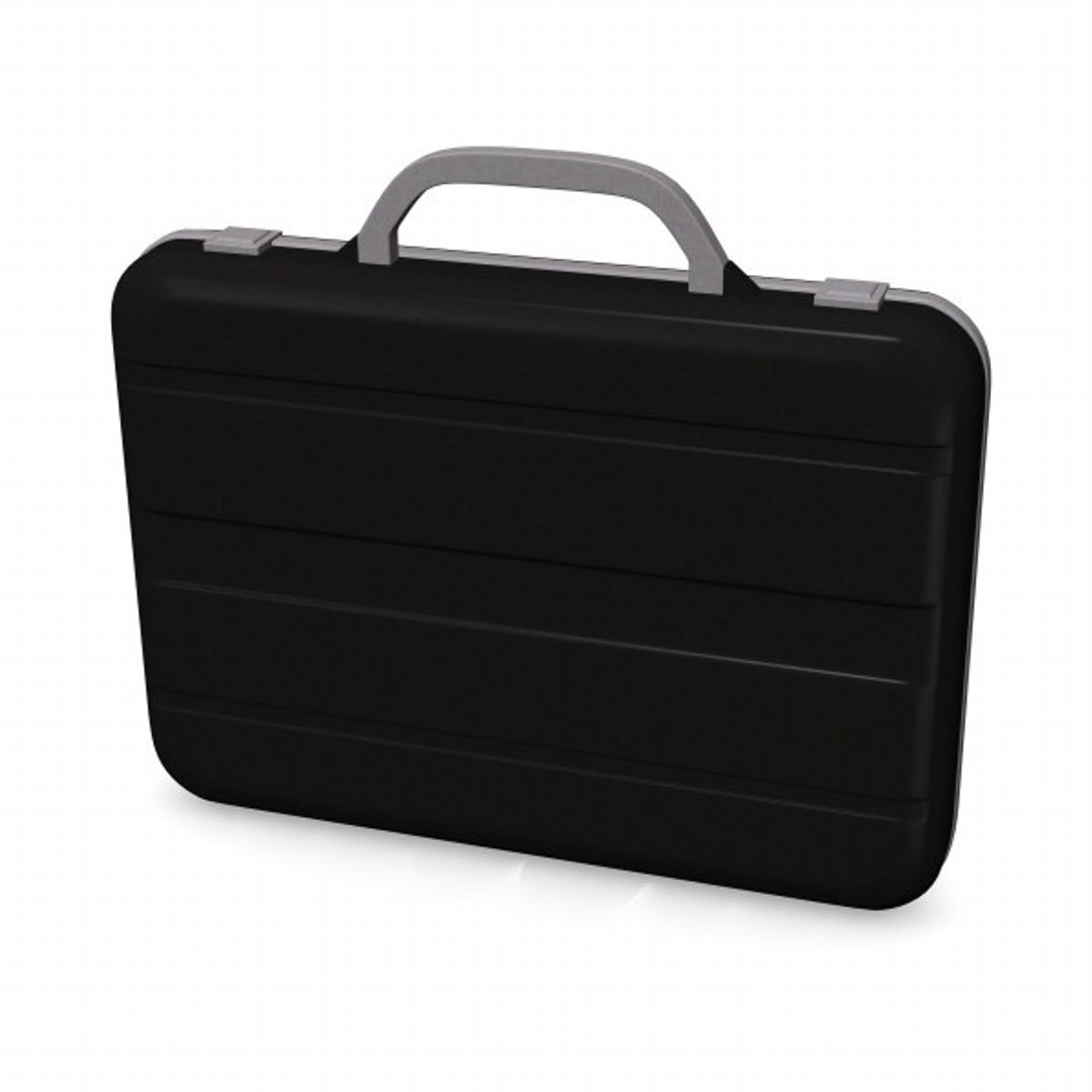 3d suitcase suit model