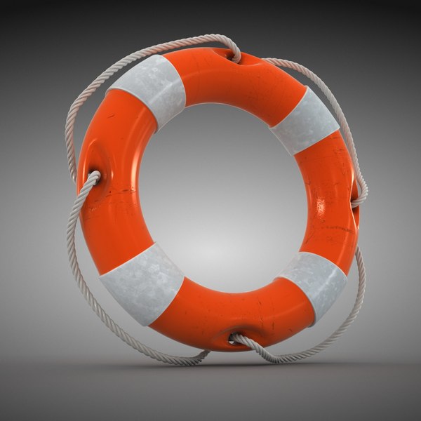 3ds max lifebuoy subdivided