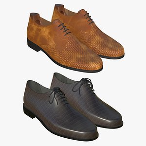 Leather Shoes Realistic V11