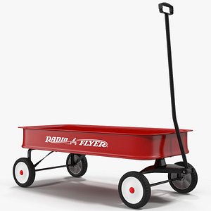 Childs Wagon 2 3D Model