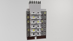 Monolithic multi-storey building