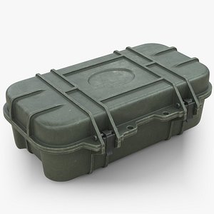 3D model Military Case 5 Green