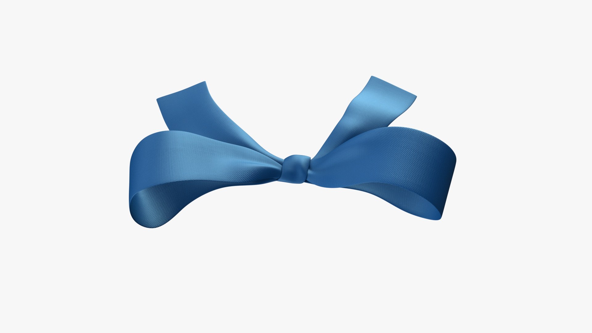Ribbon Bow Untie Model TurboSquid 1478965