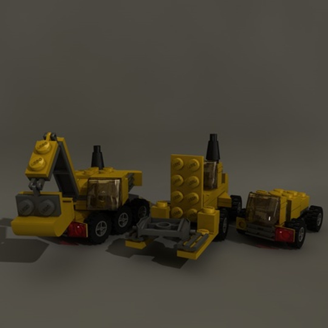 Lego Blocks 3d Model