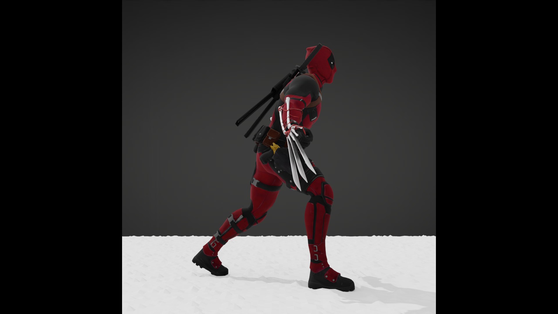 Deadpool 3D Model With Claws 3D Model - TurboSquid 2278791