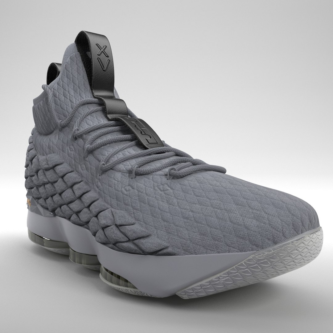 lebron 15 high grey