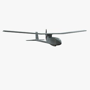 3d aerovironment raven uav model