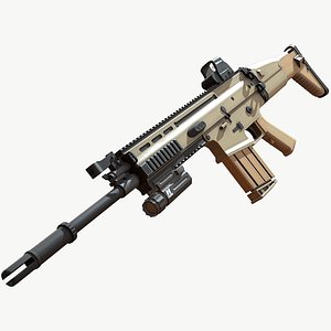 Scar H Assault (Triple A) PBR Game Ready